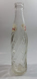 Vintage 1966 Dual Logo Pepsi-Cola Pepsi 10 Fl oz. Clear Twist Soda Pop Bottle