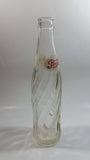 Vintage 1966 Dual Logo Pepsi-Cola Pepsi 10 Fl oz. Clear Twist Soda Pop Bottle