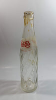 Vintage 1973 Dual Logo Pepsi-Cola Pepsi 10 Fl oz. Clear Twist Soda Pop Bottle