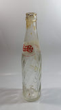 Vintage 1973 Dual Logo Pepsi-Cola Pepsi 10 Fl oz. Clear Twist Soda Pop Bottle