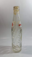 Vintage 1973 Dual Logo Pepsi-Cola Pepsi 10 Fl oz. Clear Twist Soda Pop Bottle