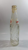 Vintage 1973 Dual Logo Pepsi-Cola Pepsi 10 Fl oz. Clear Twist Soda Pop Bottle