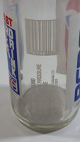 Rare Hard To Find Vintage Pepsi Cola Long Neck "Throw Fast Run Hard Drink Pepsi" Vancouver Canadians Baseball Team 355mL Clear Glass Bottle