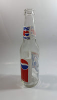 Rare Hard To Find Vintage Pepsi Cola Long Neck "Throw Fast Run Hard Drink Pepsi" Vancouver Canadians Baseball Team 355mL Clear Glass Bottle