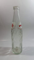 Vintage 1974 Dual Logo Pepsi-Cola Pepsi 10 Fl oz. Clear Twist Soda Pop Bottle