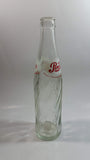 Vintage 1974 Dual Logo Pepsi-Cola Pepsi 10 Fl oz. Clear Twist Soda Pop Bottle