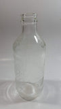 Vintage 1960s Schweppes Famous Since 1794 10 Fl oz Stubby Embossed Clear Glass Beverage Bottle