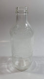 Vintage 1960s Schweppes Famous Since 1794 10 Fl oz Stubby Embossed Clear Glass Beverage Bottle