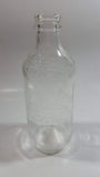 Vintage 1960s Schweppes Famous Since 1794 10 Fl oz Stubby Embossed Clear Glass Beverage Bottle