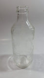 Vintage 1960s Schweppes Famous Since 1794 10 Fl oz Stubby Embossed Clear Glass Beverage Bottle