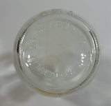 Vintage 1960s Schweppes Famous Since 1794 10 Fl oz Stubby Embossed Clear Glass Beverage Bottle