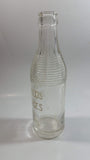 Rare Antique 1930s McDonald's Beverages Nelson B.C. 6 ½ oz Ringed Clear Glass Soda Pop Bottle