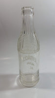 Rare Antique 1930s McDonald's Beverages Nelson B.C. 6 ½ oz Ringed Clear Glass Soda Pop Bottle
