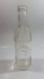 Rare Antique 1930s McDonald's Beverages Nelson B.C. 6 ½ oz Ringed Clear Glass Soda Pop Bottle