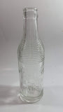 Very Rare Antique McCulloch's Aerated Water Vernon, B.C. Embossed Clear Glass Beverage Bottle