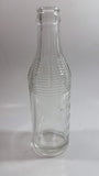 Very Rare Antique McCulloch's Aerated Water Vernon, B.C. Embossed Clear Glass Beverage Bottle