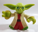 2005 Playskool Hasbro Lucasfilm Star Wars Jedi Force Swamp Stomper Yoda Toy Action Figure