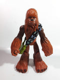 2004 Playskool Hasbro Lucasfilm Star Wars Jedi Force 7" Tall Chewbacca Toy Action Figure