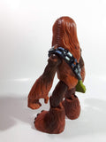 2004 Playskool Hasbro Lucasfilm Star Wars Jedi Force 7" Tall Chewbacca Toy Action Figure