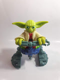 2005 Playskool Hasbro Lucasfilm Star Wars Jedi Force Swamp Stomper Yoda Toy Action Figure