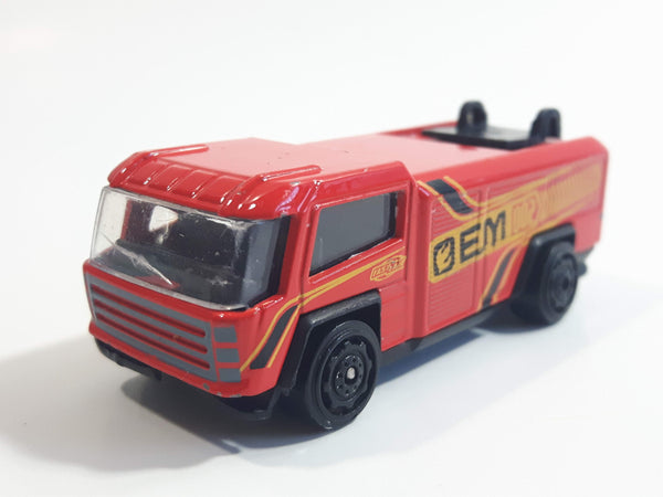 2013 Fast Lane EA-002 EM 002 Fire Truck Red Die Cast Toy Car Vehicle