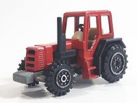 Welly No. 9131 Farm Tractor Red Die Cast Toy Car Vehicle