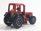 Welly No. 9131 Farm Tractor Red Die Cast Toy Car Vehicle