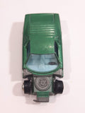 Vintage PlayArt Lamborghini Miura Teal Green Die Cast Toy Car Vehicle