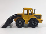 Vintage Majorette Tracto Bull Dozer Front End Loader No. 211 & 263 Yellow Black 1/87 Scale Die Cast Toy Construction Equipment Vehicle