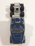Vintage Majorette Super Movers Kenworth Semi Truck Miami Vice Blue 1/87 Scale Die Cast Toy Car Vehicle