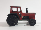 Majorette Tracteur Tractor No. 208 Red and Black Die Cast Toy Farm Machinery Vehicle