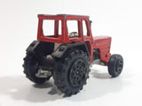 Majorette Tracteur Tractor No. 208 Red and Black Die Cast Toy Farm Machinery Vehicle