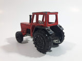 Majorette Tracteur Tractor No. 208 Red and Black Die Cast Toy Farm Machinery Vehicle
