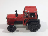 Majorette Tracteur Tractor No. 208 Red and Black Die Cast Toy Farm Machinery Vehicle