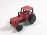 Majorette Tracteur Tractor No. 208 Red and Black Die Cast Toy Farm Machinery Vehicle