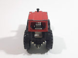 Majorette Tracteur Tractor No. 208 Red and Black Die Cast Toy Farm Machinery Vehicle