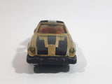 Vintage 1981 Kidco Magnum P.I. Gold Die Cast Toy Car Vehicle with Opening Doors