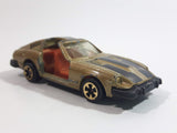 Vintage 1981 Kidco Magnum P.I. Gold Die Cast Toy Car Vehicle with Opening Doors