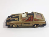Vintage 1981 Kidco Magnum P.I. Gold Die Cast Toy Car Vehicle with Opening Doors