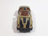 Vintage 1981 Kidco Magnum P.I. Gold Die Cast Toy Car Vehicle with Opening Doors
