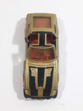 Vintage 1981 Kidco Magnum P.I. Gold Die Cast Toy Car Vehicle with Opening Doors
