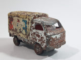 Vintage 1974 Tomica No. 19 Honda TN III 360 Truck Pepsi Cola 1/54 Scale White Die Cast Toy Car Vehicle - For Restoration