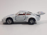 Vintage Porsche 935 Turbo Martini #8 White Die Cast Toy Race Car Vehicle with Opening Doors