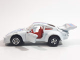 Vintage Porsche 935 Turbo Martini #8 White Die Cast Toy Race Car Vehicle with Opening Doors