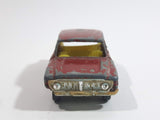 Vintage Husky Ford Zephyr 6 Estate Car Dark Red Die Cast Toy Car Vehicle Made in Gt. Britain