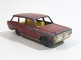 Vintage Husky Ford Zephyr 6 Estate Car Dark Red Die Cast Toy Car Vehicle Made in Gt. Britain
