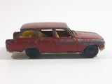 Vintage Husky Ford Zephyr 6 Estate Car Dark Red Die Cast Toy Car Vehicle Made in Gt. Britain