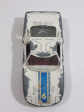 Vintage 1965 Lesney Matchbox Series No. 41 Ford G.T. White Die Cast Toy Race Car Vehicle