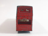 Vintage 1972 Lesney Matchbox Superfast No. 17 The Londoner Bus Berger Paints Red Die Cast Toy Car Vehicle