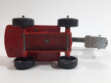 Vintage 1970 Lesney Matchbox Super Kings No. K1 Hydraulic Excavator Red and Silver Grey Die Cast Toy Car Vehicle